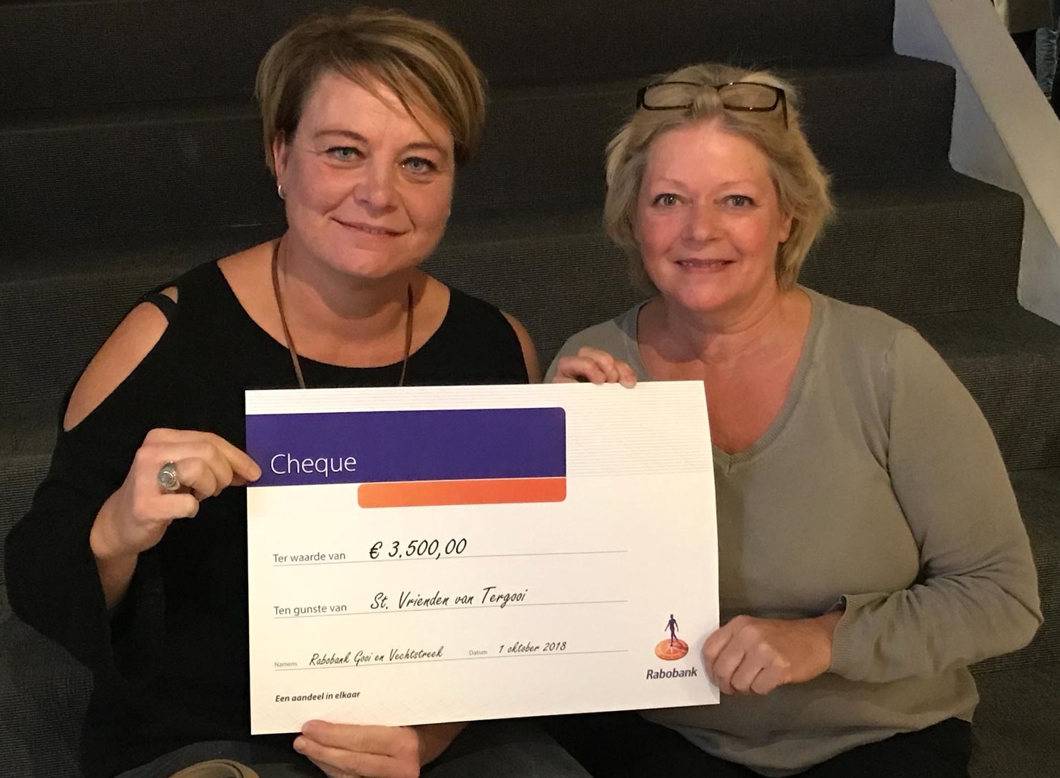 Huiskamer longziekten cheque