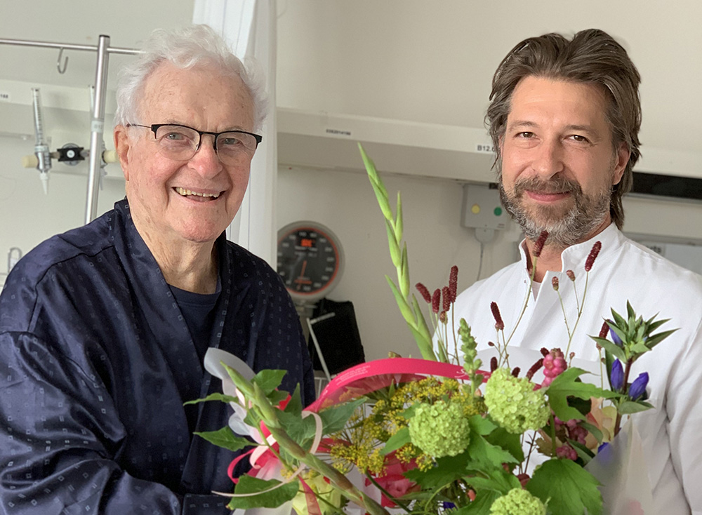 AP van Gent en Florijn van der Windt-1000ste patient