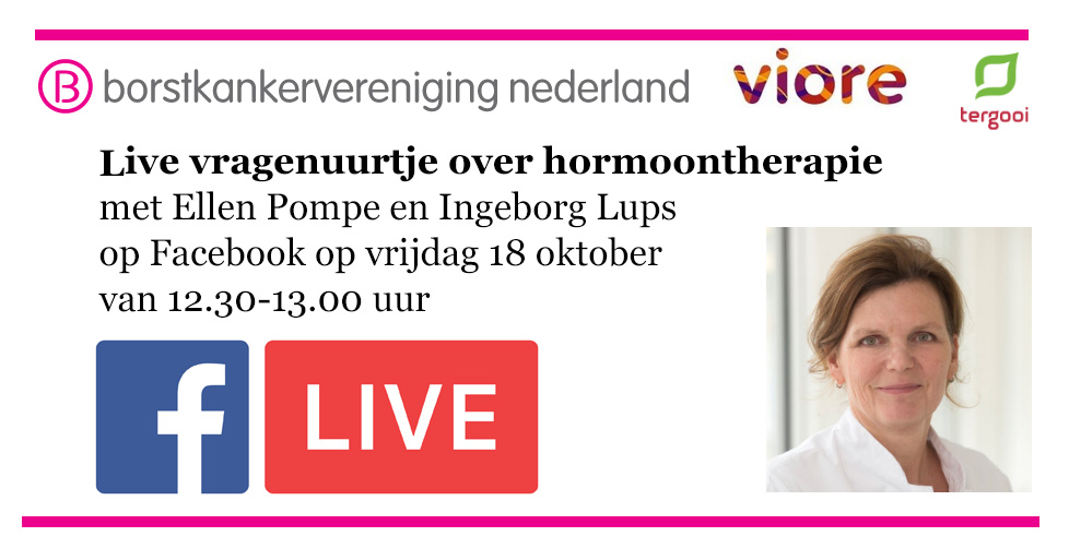 Live vragenuurtje hormoontherapie