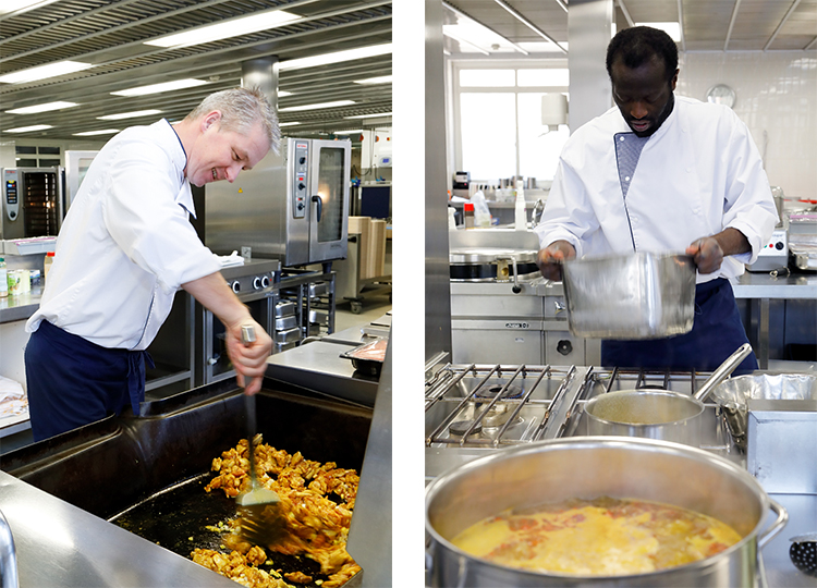 De keuken in Tergooi: vers koken en toch veel keus