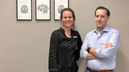 Psychiater Frank Gerritse en klinisch psycholoog Suzanne van der Heijden in Tergooi Podcast over depressie